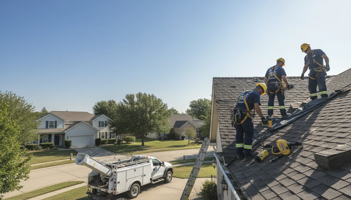 Emergency Roof Repair in Rhome, TX near me